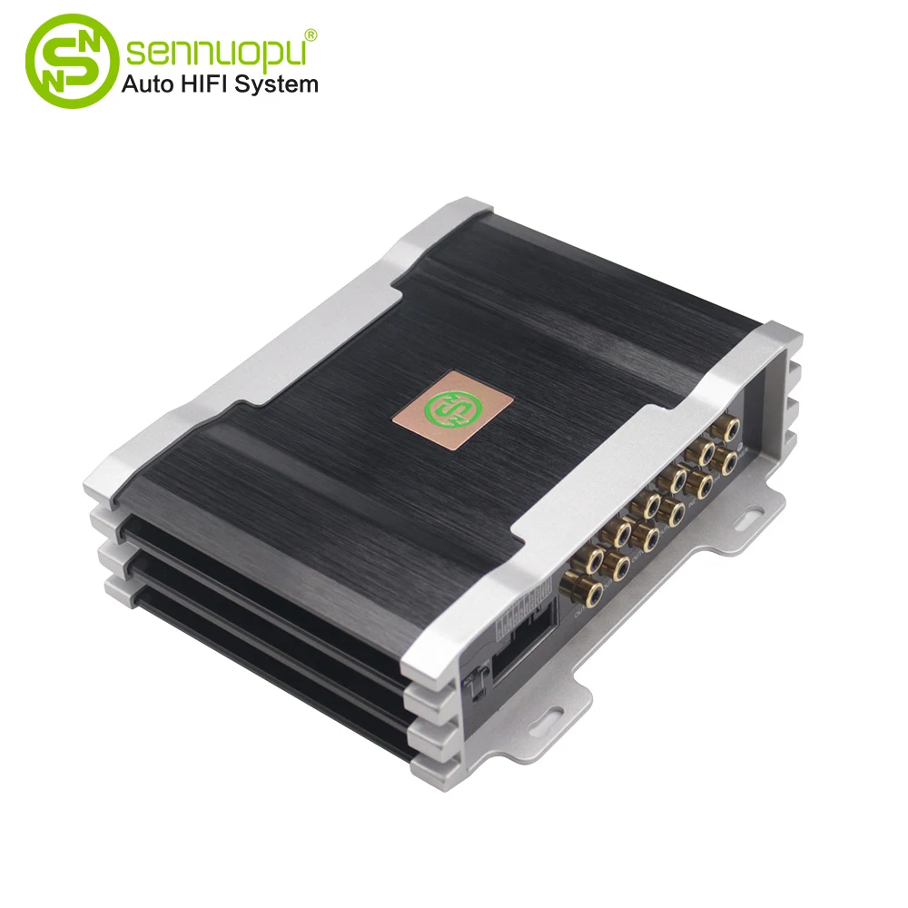 Automotive Sound 8 Channel DSP Audio Processor Car 4 Ch Amplifier