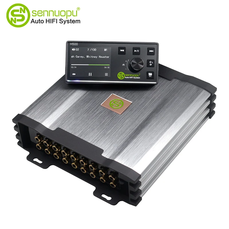 CAR AMPI 8 -kanalförstärkare 12 CH DSP Audio Processor