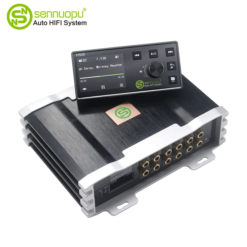 CAR DSP -processor 4 CH amp 8 ch digitala ljudprocessorer