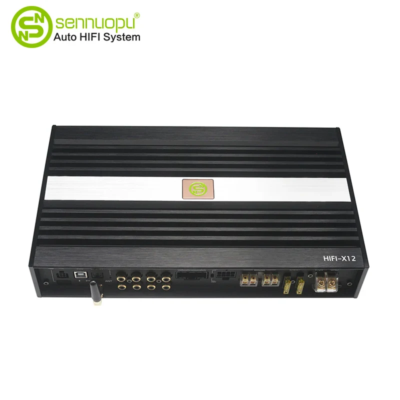 CAR DSP -förstärkare 8 CH amp med 10 CH Digital Signal Processor