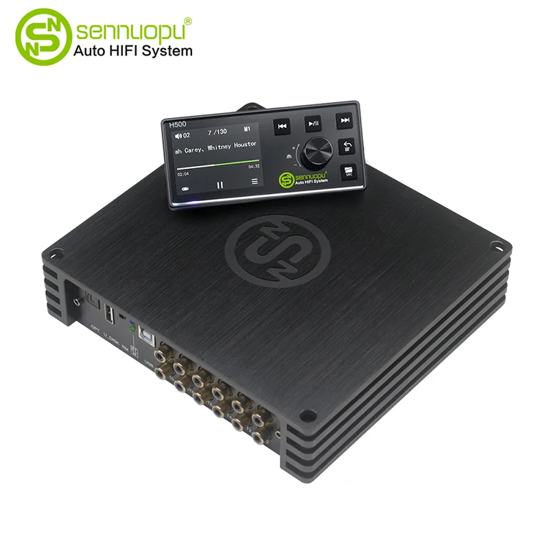 Bil Audio 8*50W DSP -förstärkare med 10ch